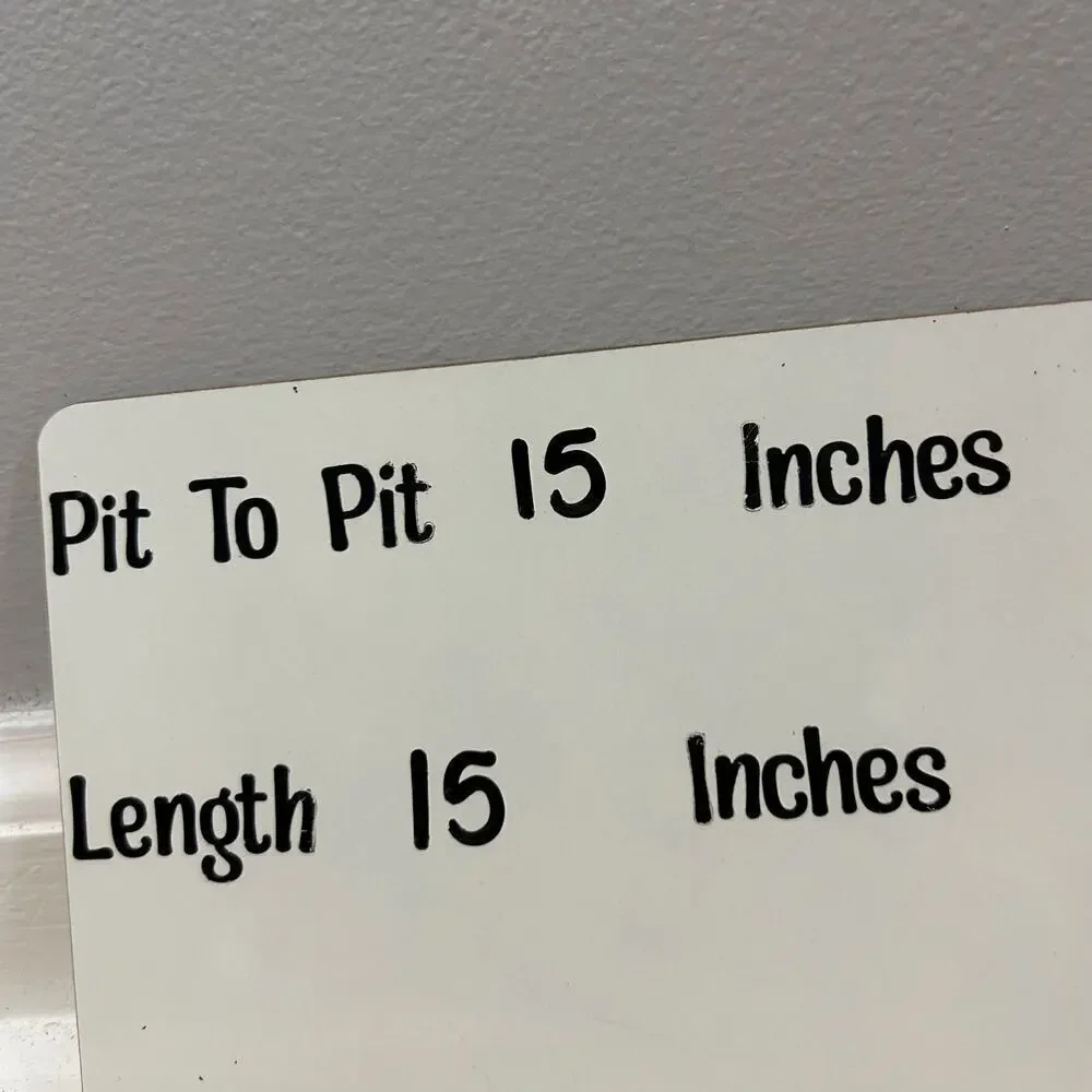 NWOT SHEIN Black Ribbed V-Neck Crop Tank Top Women’s Size Small - Picture 6 of 6